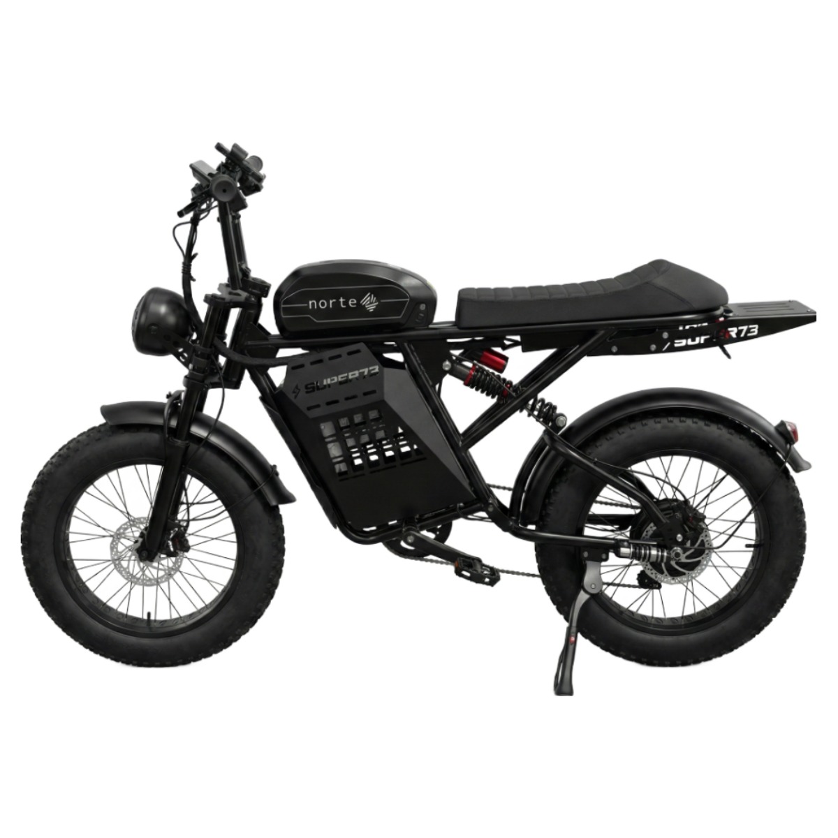 노르테 자토바이 전기 자전거 전동 스쿠터 MTB 출퇴근용 배달용, RX1-Luxury, 스틸 879,700원