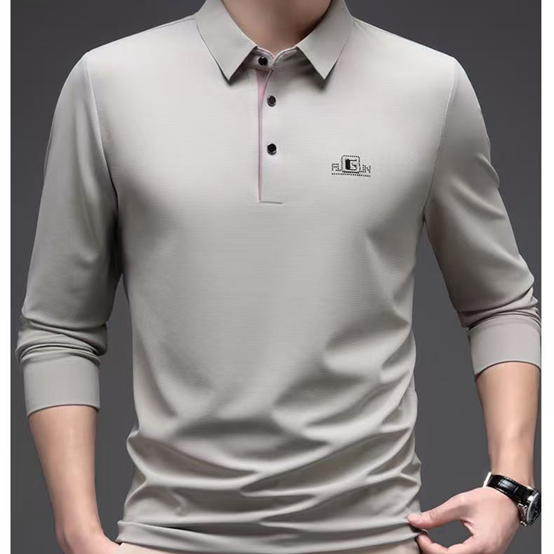 남성 긴팔 카라 티셔츠 가을 남자 기본 티셔츠 솔리드 컬러신상 베이직 무지 긴팔티 통기성 데일리 카라티 16,620원