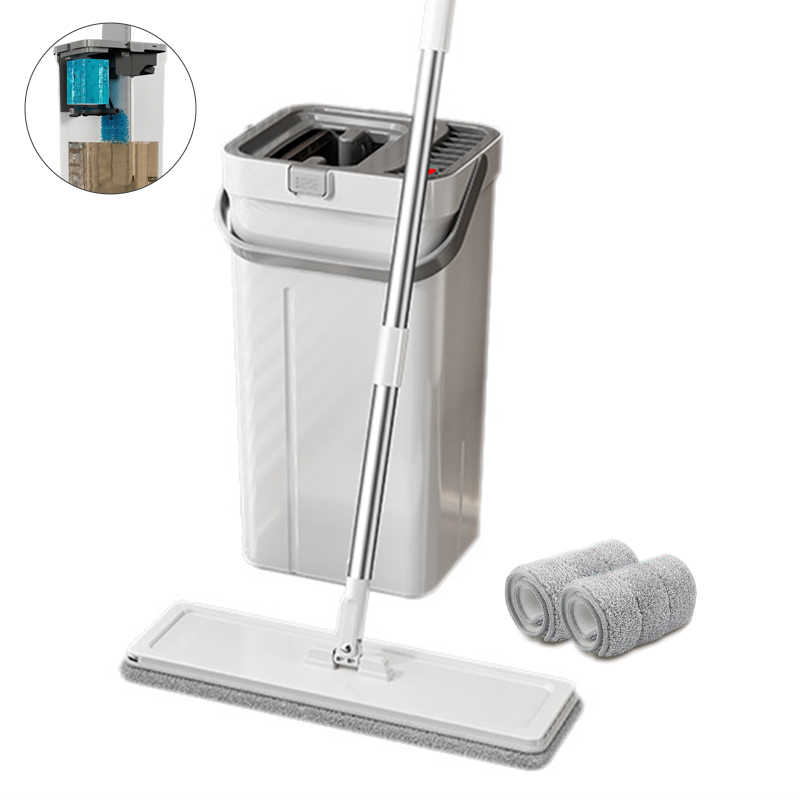 LA DERIVE   노터치 물걸레밀대 극세사 걸레 밀대 세척 탈수통세트 9,900원