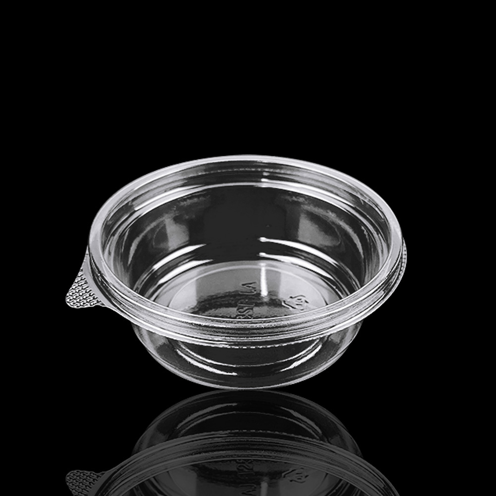 125파이 원형 반찬용기 소 투명 250ml 일회용 포장배달용기, 100세트, 1개 18,430원