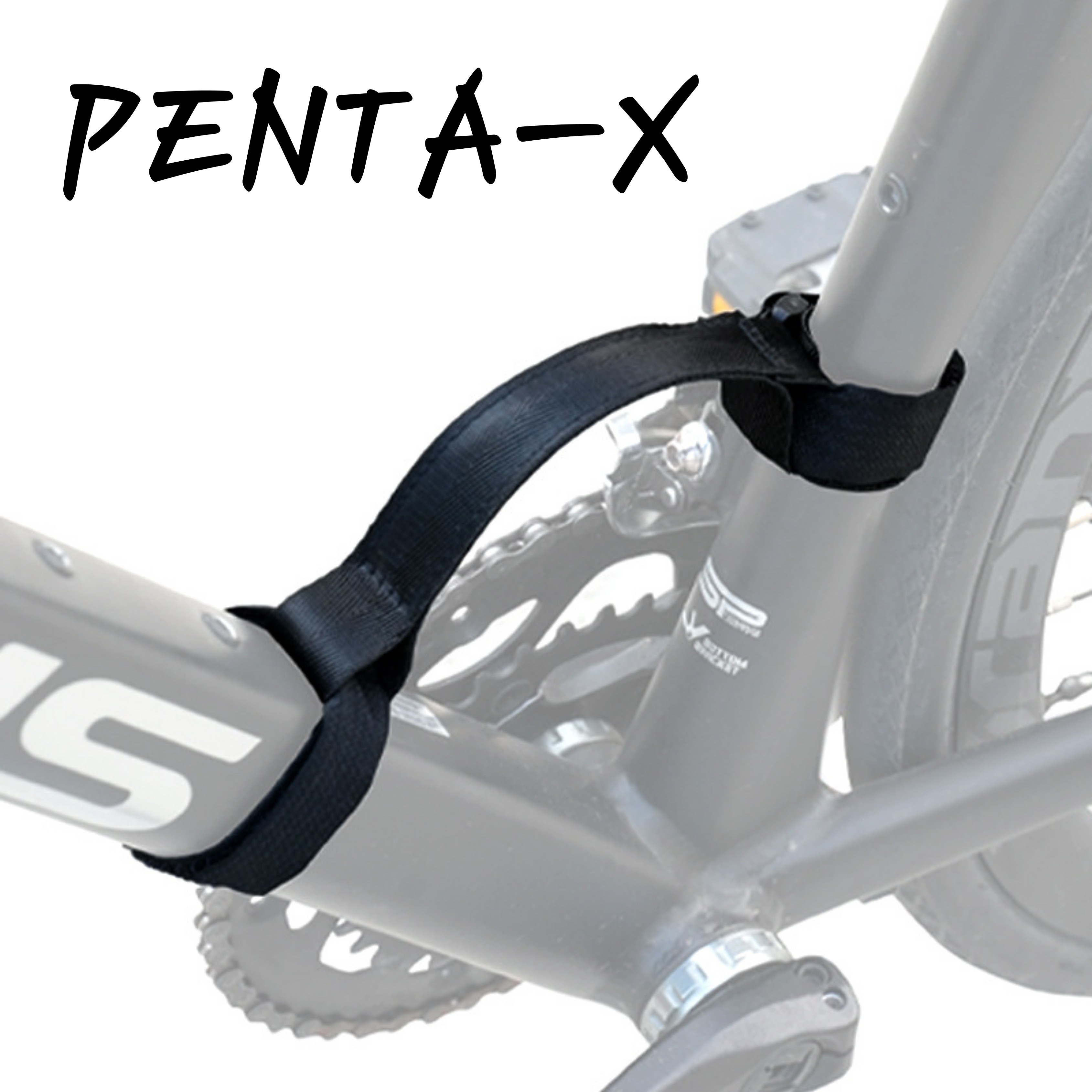 펜타엑스 자전거 계단 이동 운반 손잡이 스트랩, 1세트, 블랙 8,900원