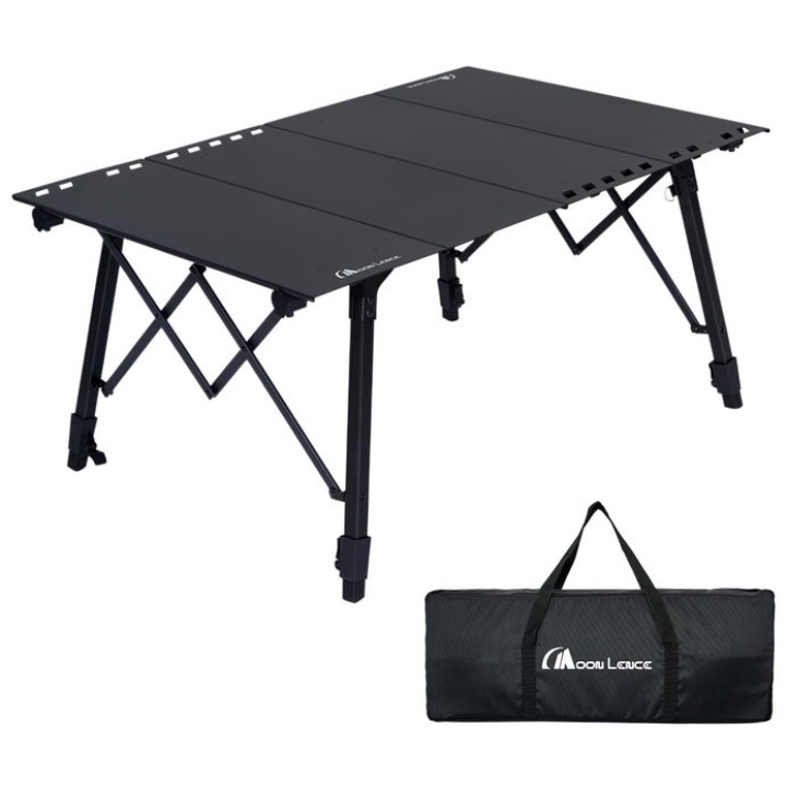 MOON LENCE IGT 무단조절 캠핑 테이블 다용도 IGT 세트 두랄루민 가정용 야외 주방 자체 조립 고강도성능 캠핑 전술 테이블, 블랙 111,900원