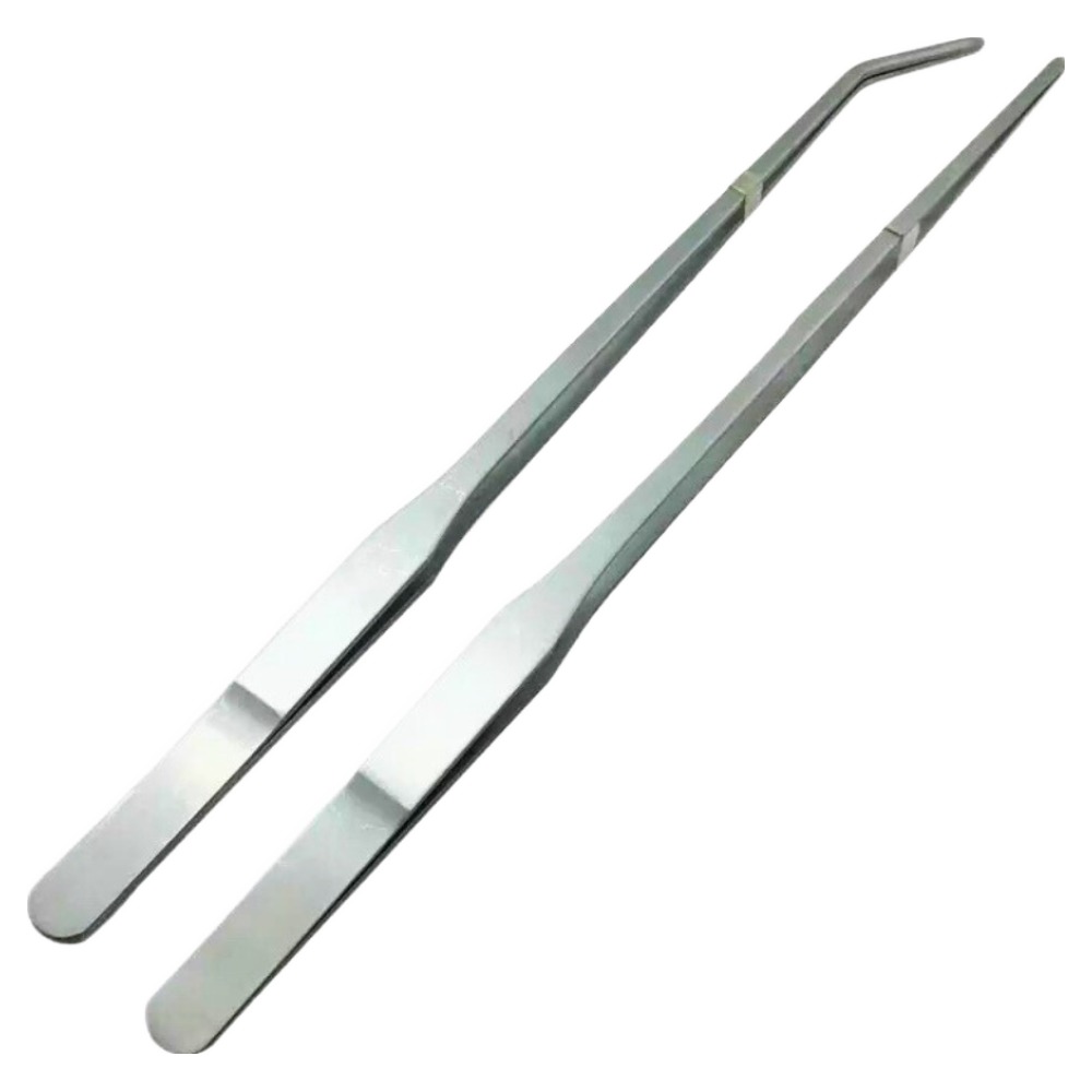 쥬맥스 아쿠아 수족관 핀셋 직형 + 곡형 세트, 1세트 8,000원