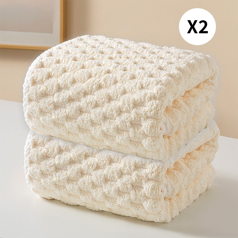 Veralool 프리미엄 극세사 호텔 대형 바스타올 샤워타올 40수 목욕타올 비치타월 먼지없는 속건 수건 9,900원