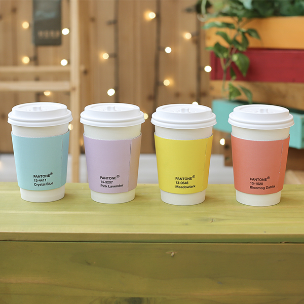 12/16호환 테이크아웃 종이컵 홀더 팬톤 4종 20,200원