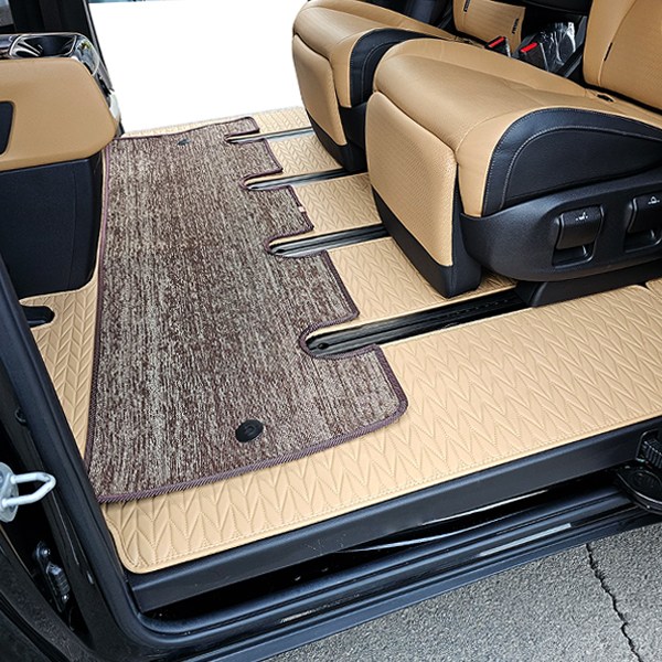 아이칸 카니발 리노 가죽 매트 호환 뉴 코일 트렁크 1+1 더블 매트 4세대 KA4 7인승 9인승 카매트 모노륨 장판시공 효과 348,000원