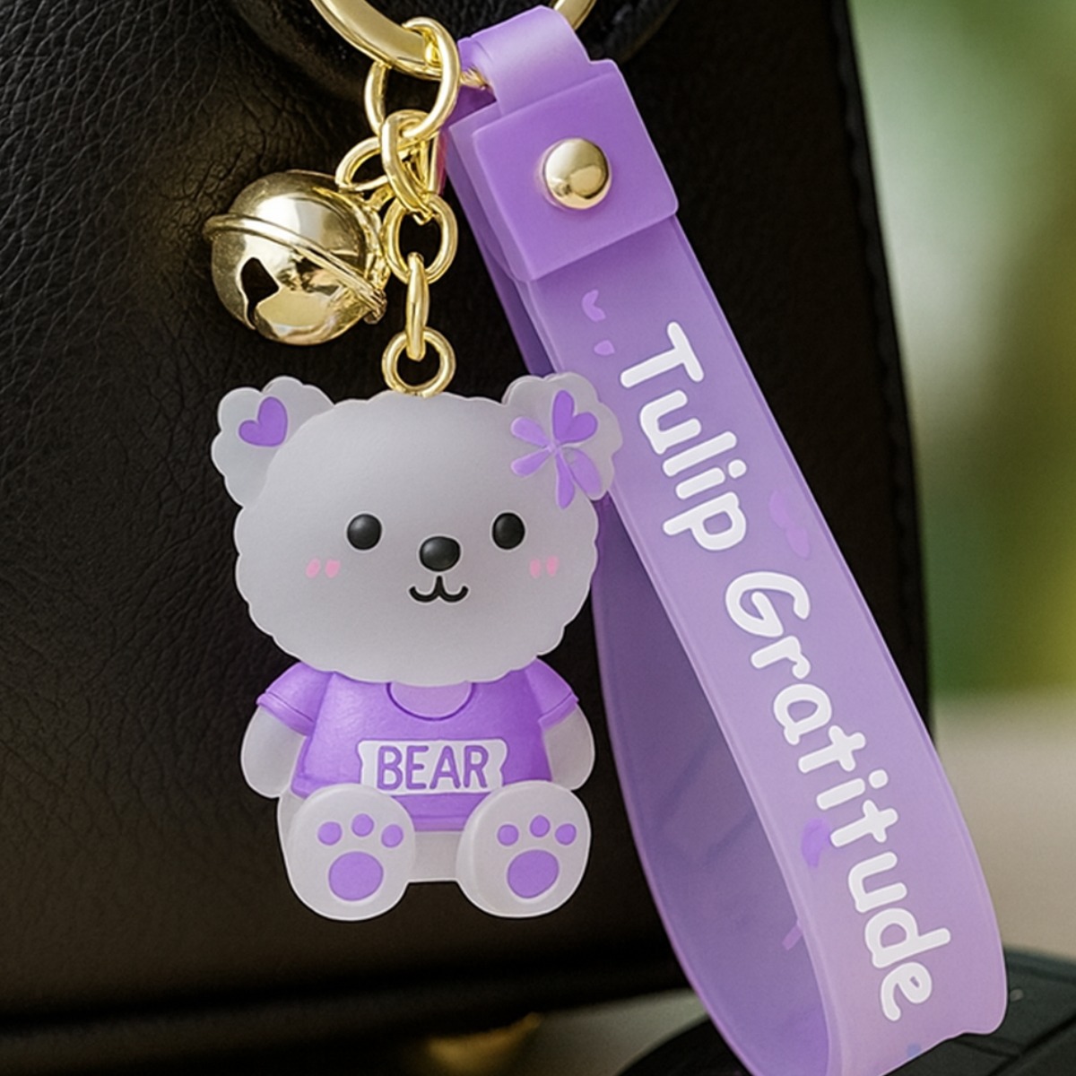 유니팩토리 1+1 곰돌이 키링 귀여운 캐릭터 키홀더 가방장식 스트랩 인형 키링 고리형 장식, 곰돌이키링 핑크 + 그린, 1개 12,900원