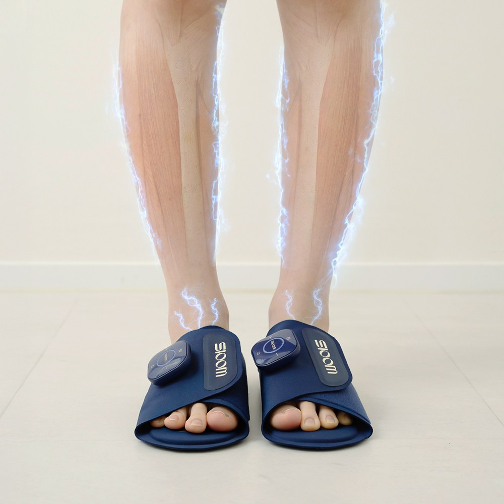 [슬룸 정품] 슬룸 발편한케어 EMS 저주파 발 마사지기 안마기, 1개, 단일색상, SL25EQ02 99,900원