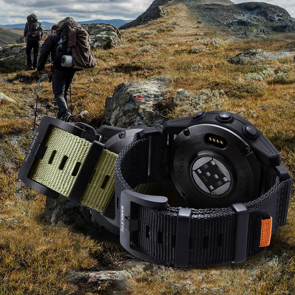 밴들레틱 가민 포지 택티컬 스포츠 스트랩 퀵핏 밴드, 블랙 39,000원