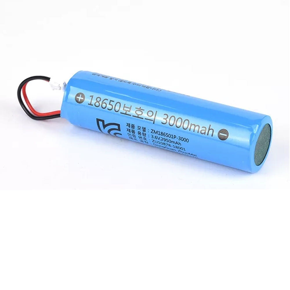 18650 배터리 3.6V 2950mAh 케이블 타입 무선선풍기 진공쌀통 수리용 11,120원