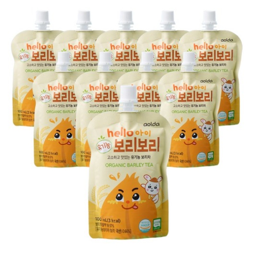 아올다 헬로아이 유기농보리보리 우리 아이 첫 보리차 55,510원
