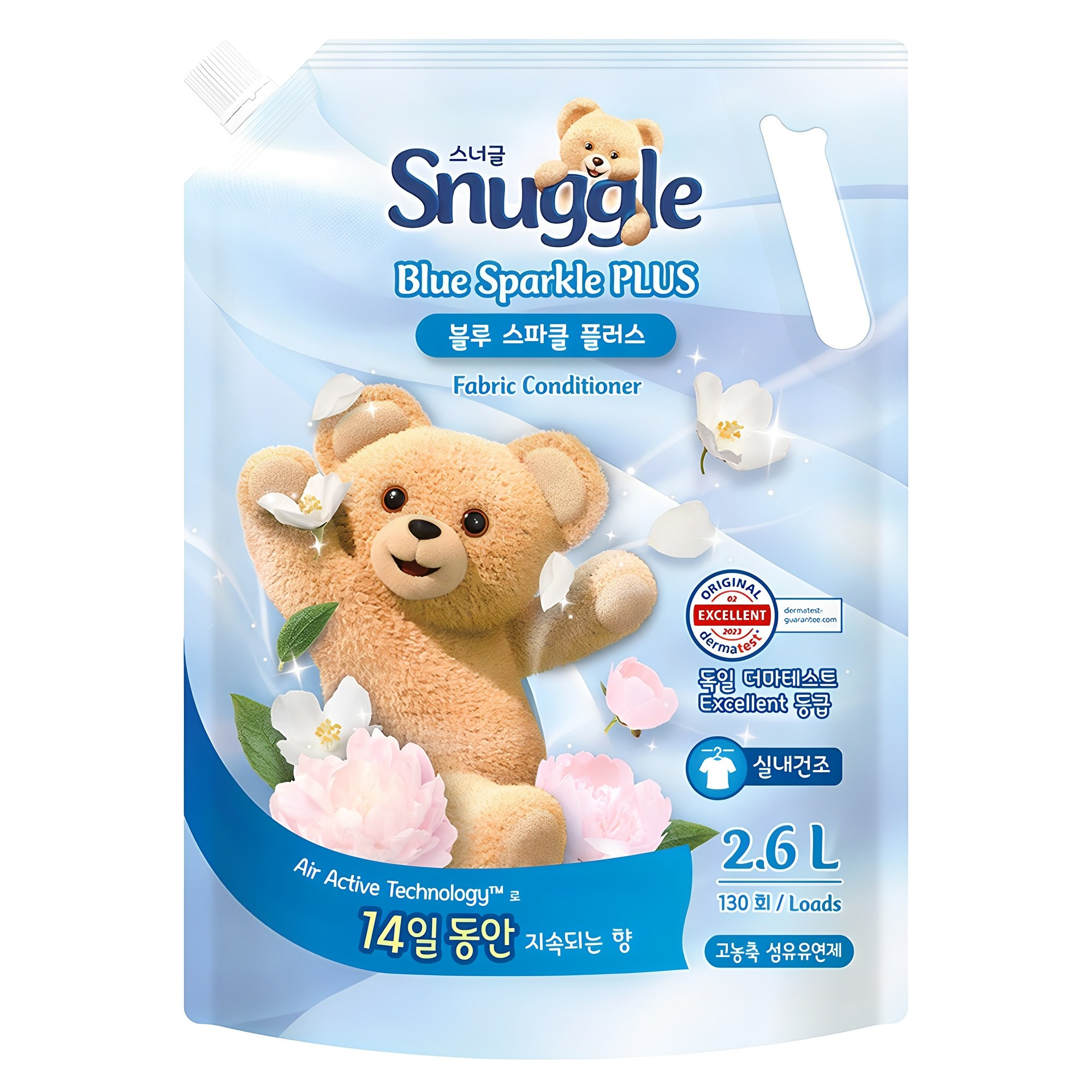 스너글 섬유유연제 블루스파클 플러스 리필, 현재가 11,900원