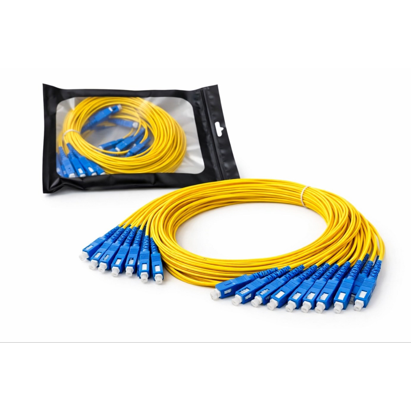 광점퍼코드 sc-sc 싱글, 막 쓰기 좋은 중국산 10개입 묶음 (3미터), 3m, 10개, 노란색 15,000원