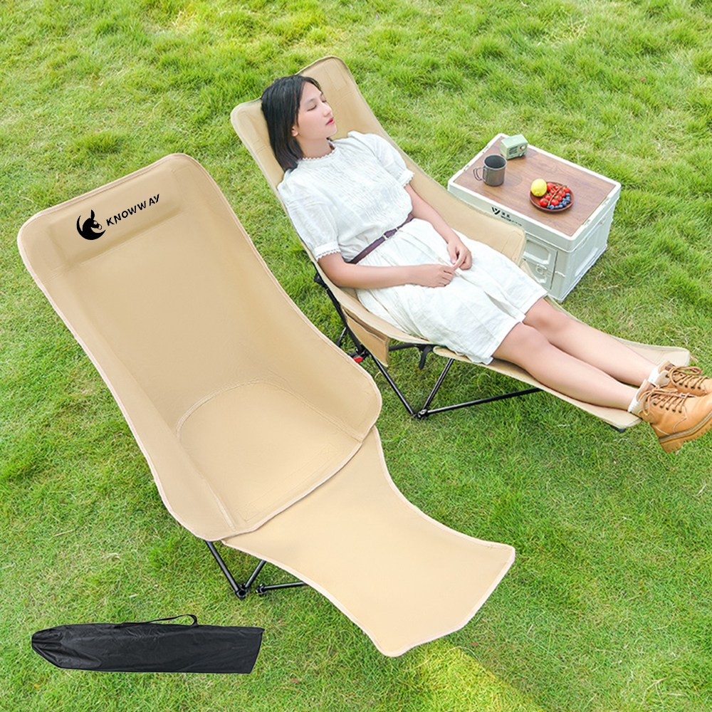 KLIFE 접이식 캠핑의자 4단 각도조절 아웃도어 경량 낚시 체어 휴대용 사무실 야외 차박용 발받침대, 1개, 카키 32,800원