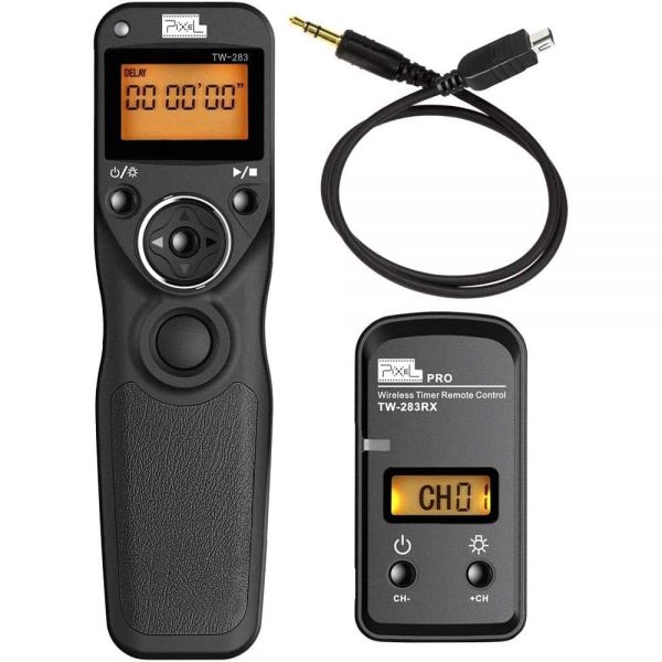 PIXEL 픽셀 타이머 셔터 릴리즈 원격 제어 TW283-DC2 니콘 D5600 D3100 D3200 D3300 D5000 D5100 D5200 D5300 D5500 D90 D 100,600원