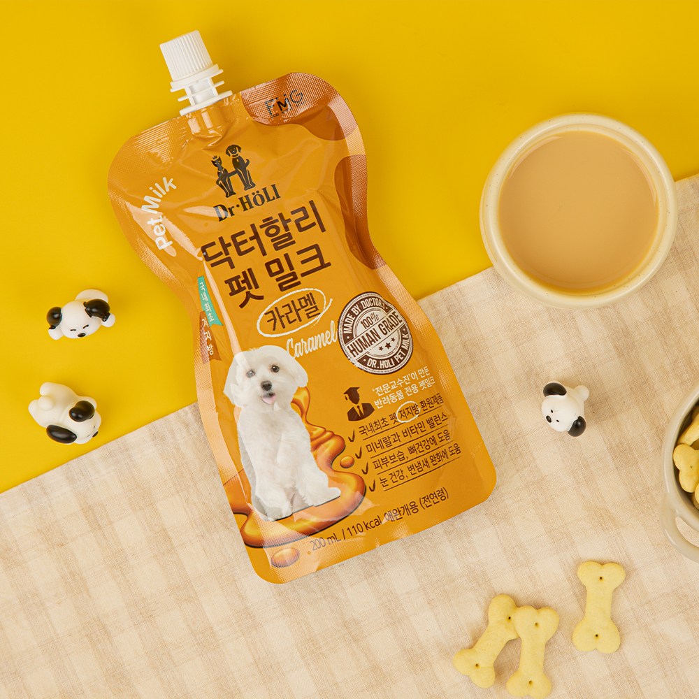 닥터할리 펫밀크 카라멜 200mL (락토프리 NO SWEET 저지방), 30개, 200ml 41,480원