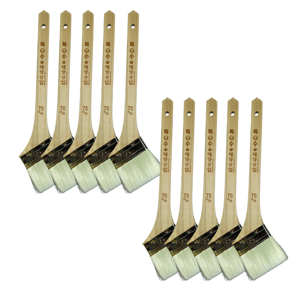 고급특수모 앵글 꺽인 페인트 붓 40mm 인조모붓 64,600원