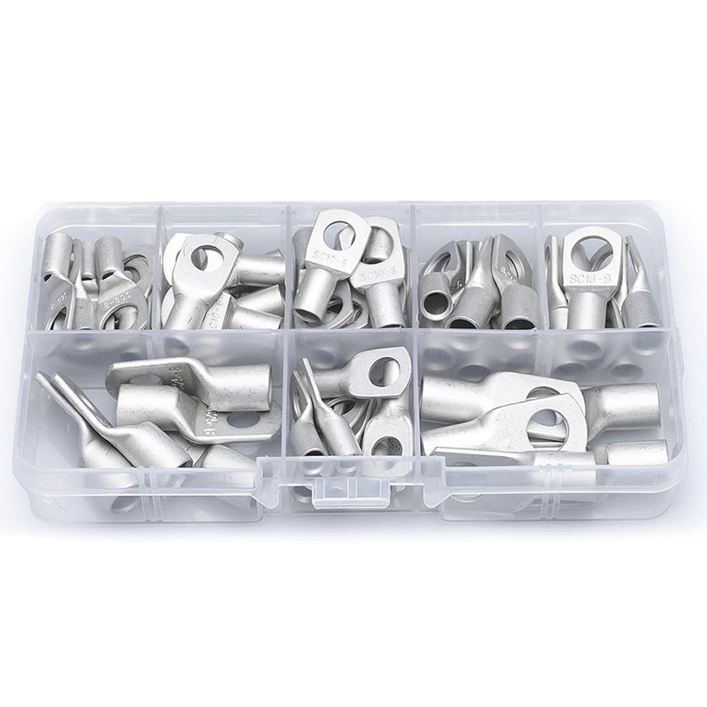 O형 황동 터미널단자 8종 60PCS 세트 6SQ-25SQ 링단자 12,500원