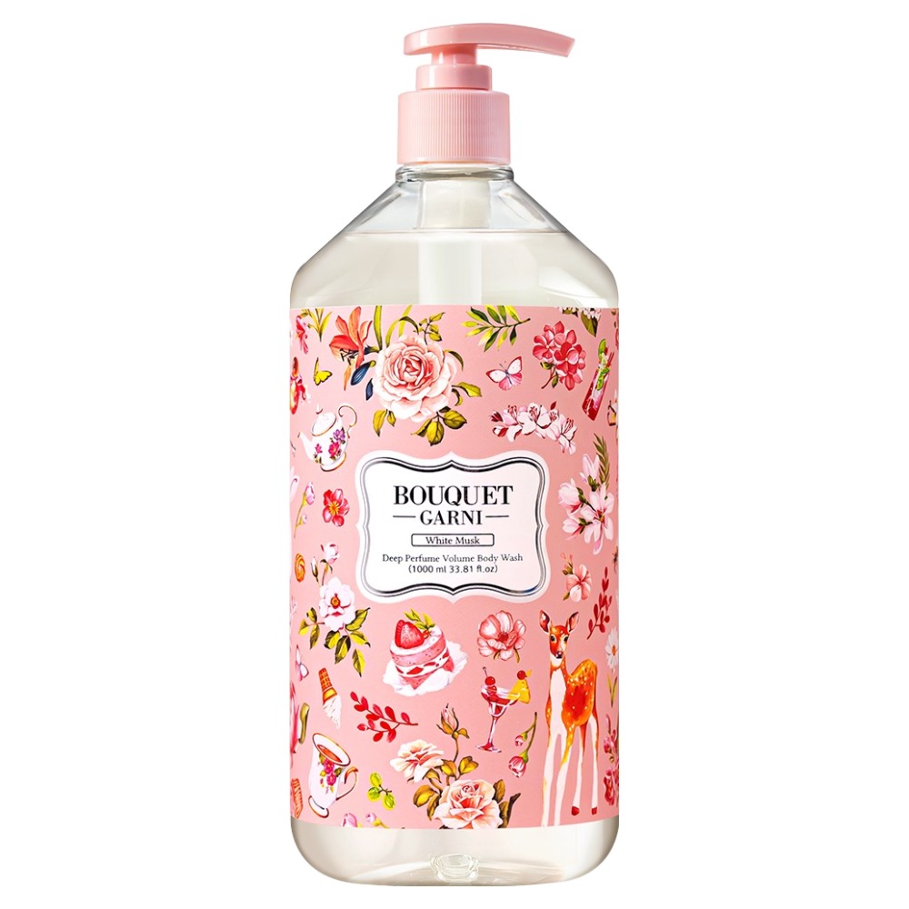 부케가르니 딥 퍼퓸 볼륨 바디워시 화이트머스크 9,900원