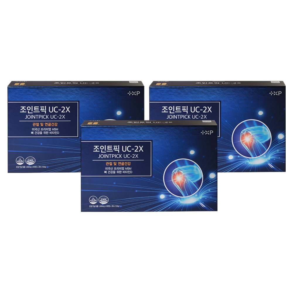 식약처인정 관절연골뼈 건강에 도움을 주는 프리미엄 트리플케어 조인트픽, 1개, 360정 240,000원