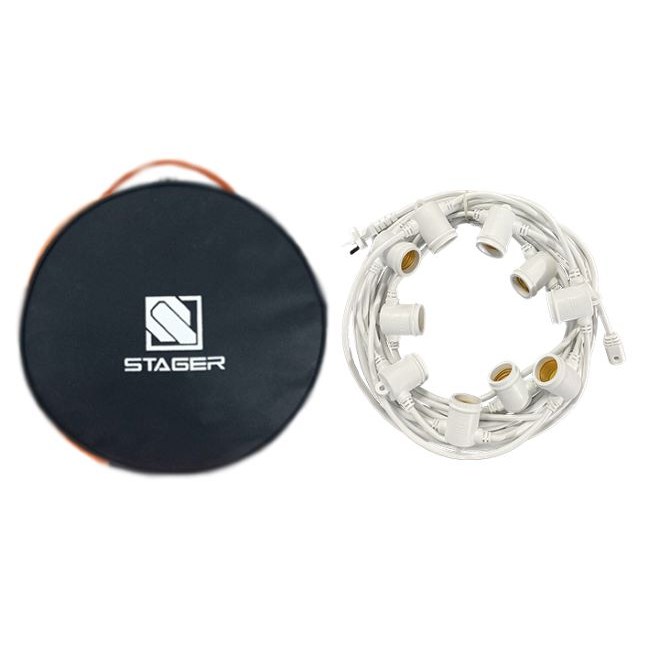 파티라이트 스트링라이트 파티전등선 백색 6m7소켓 7m9소켓11m10소켓 11m20소켓 15m25소켓 오징어등 야외파티조명 루프탑조명 39,300원