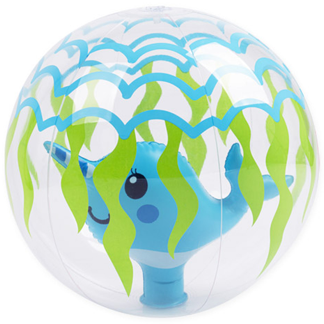코멧 이중마개 투명 돌고래 비치볼 4,290원