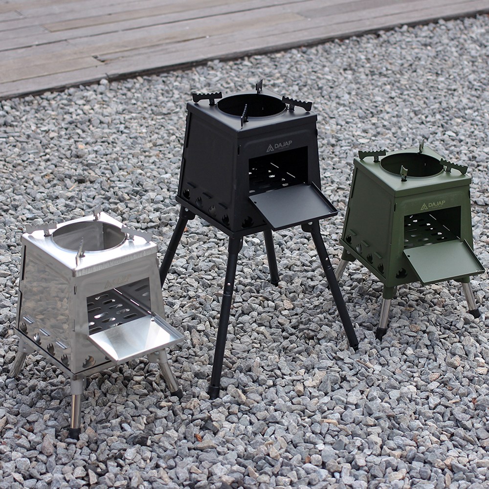 다잡 캠핑 화로대 불멍 바베큐 숯불 그릴 화로 야외 캠핑용 불판 75,900원