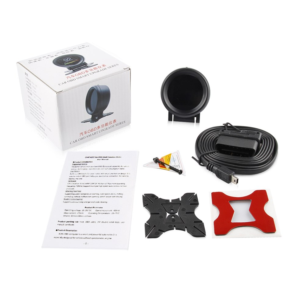 업 연료 NEXPEAK 헤드 컴퓨터 게이지 도구 자동차 온보드 속도 디지털 OBD2 소비 온도 진단 디스플레이 A205 ODB 52,800원