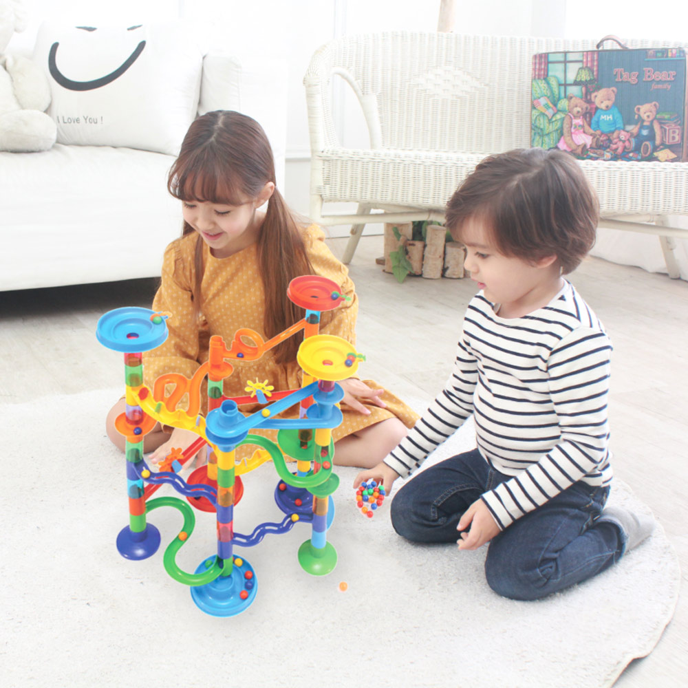 [KC인증] 창의력끝판왕 아키레일 베이직 롤러코스터 신나는 레일블록 두뇌발달 교구, 단품, 1개 71,670원