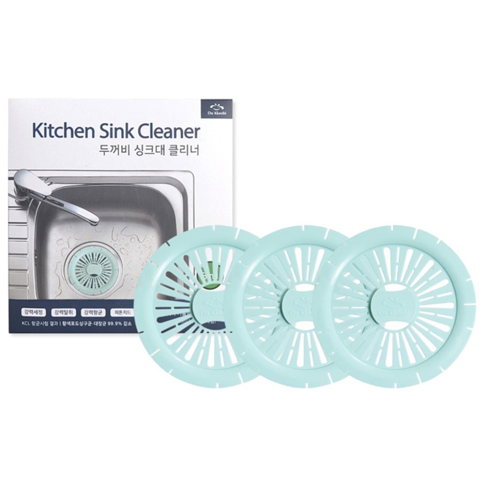 두꺼비 싱크대 배수구 클리너 자동 냄새제거 세정 피톤치드향, 3개, 15g 16,500원