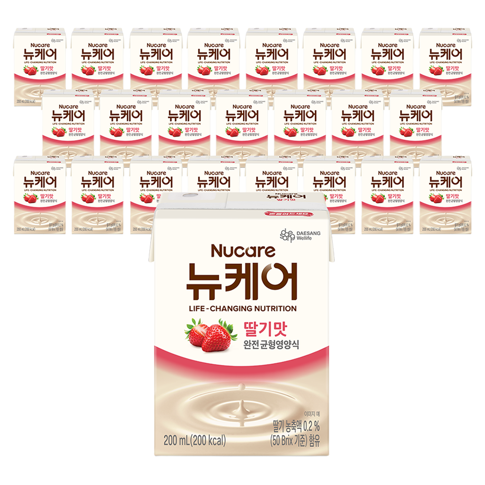 뉴케어 완전 균형영양식 딸기맛, 200ml, 24개 46,910원