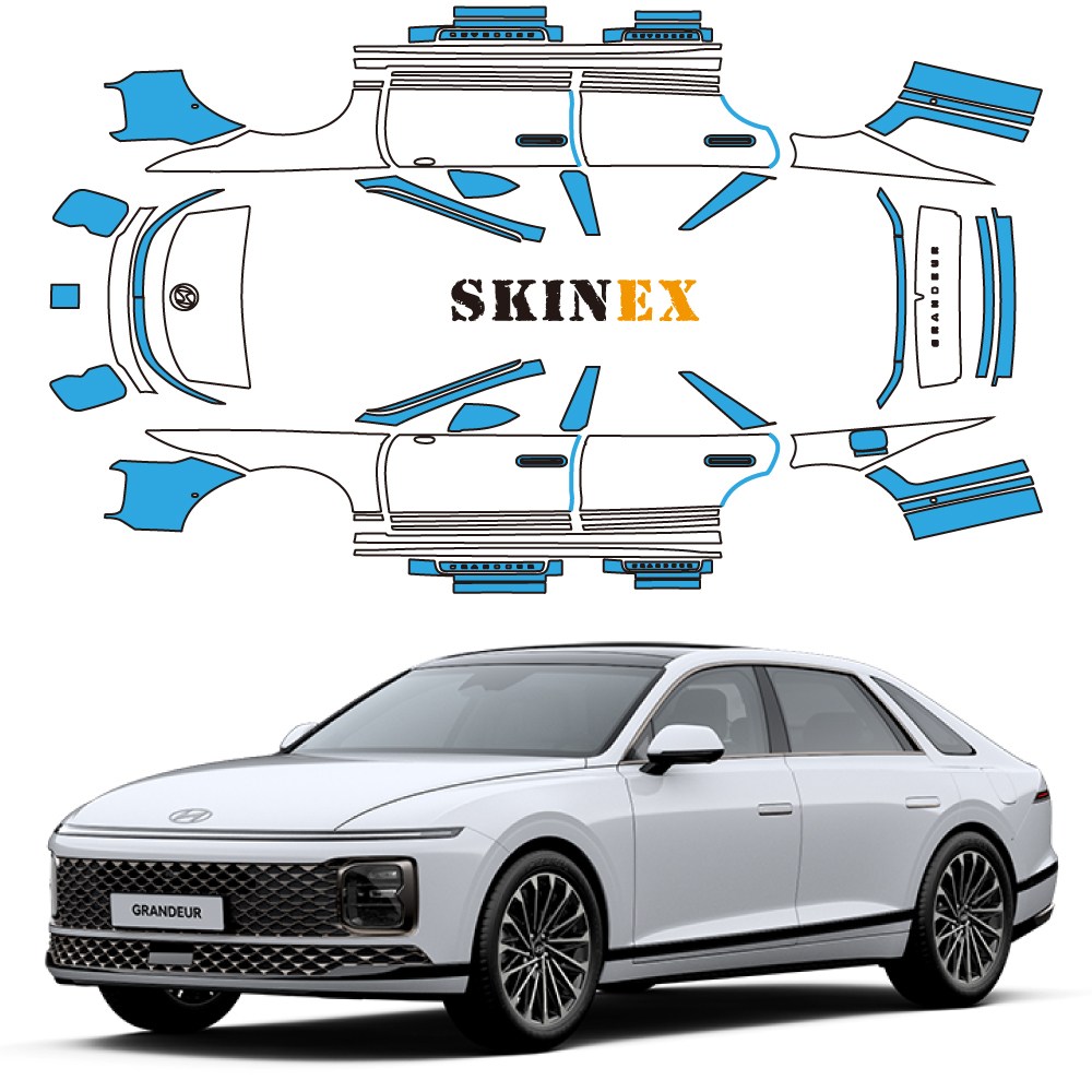 스킨엑스 그랜저 GN7 외장필수패키지C PPF 차량보호필름 304,000원