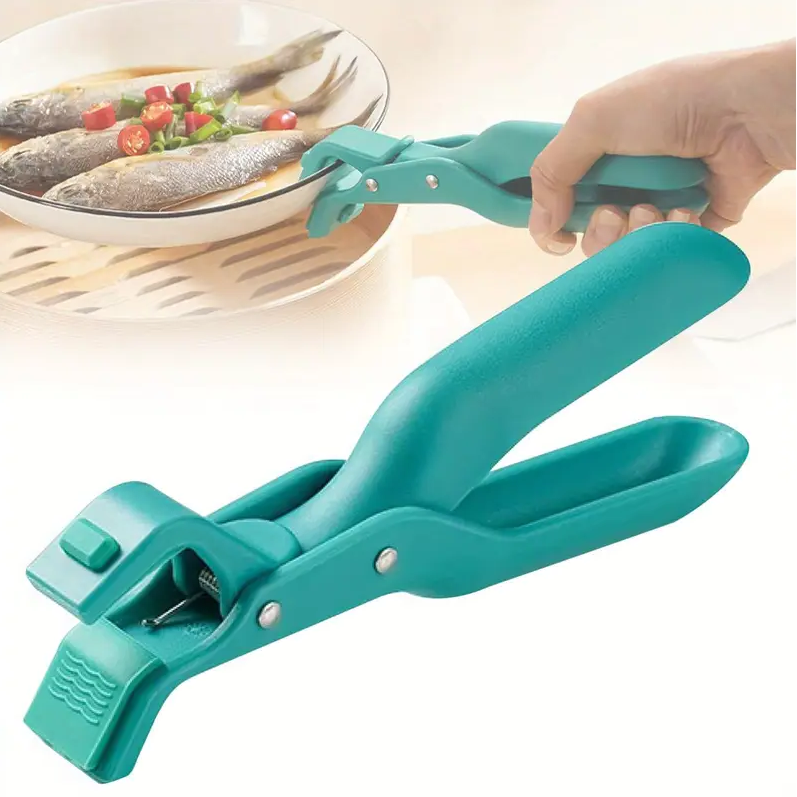 주방용 방열 실리콘 집게 안전한 냄비 그릇 집게 세트 3,880원
