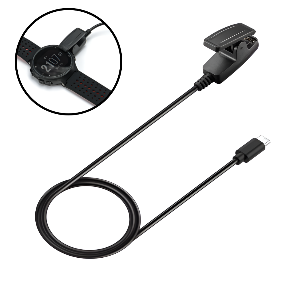 가치온 가민 포리너 어프로치 비보무브 HR 스마트워치 클립 충전 케이블, 1개, c type, 1m 22,400원