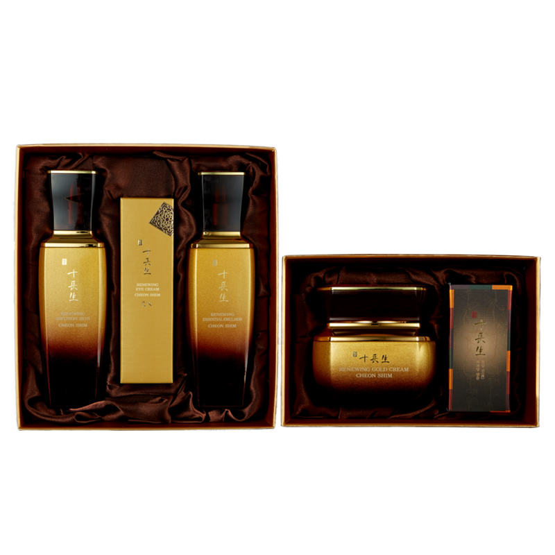 로제화장품 정품 십장생 천심 3종(스킨+로션+자양크림) 세트 X 마스크 팩 10매 증정, 1세트 220,000원