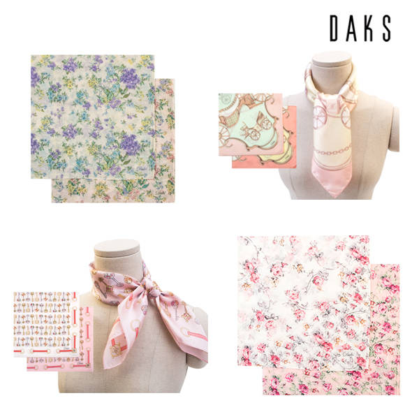 닥스 면실크 쁘띠 손수건 6종 택 1 16,000원