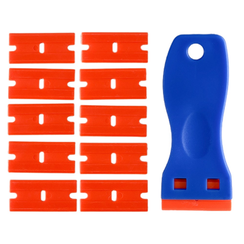 유리 차량 스티커 제거 스크래퍼 교체형 플라스틱 멀티 안전 칼 4,400원