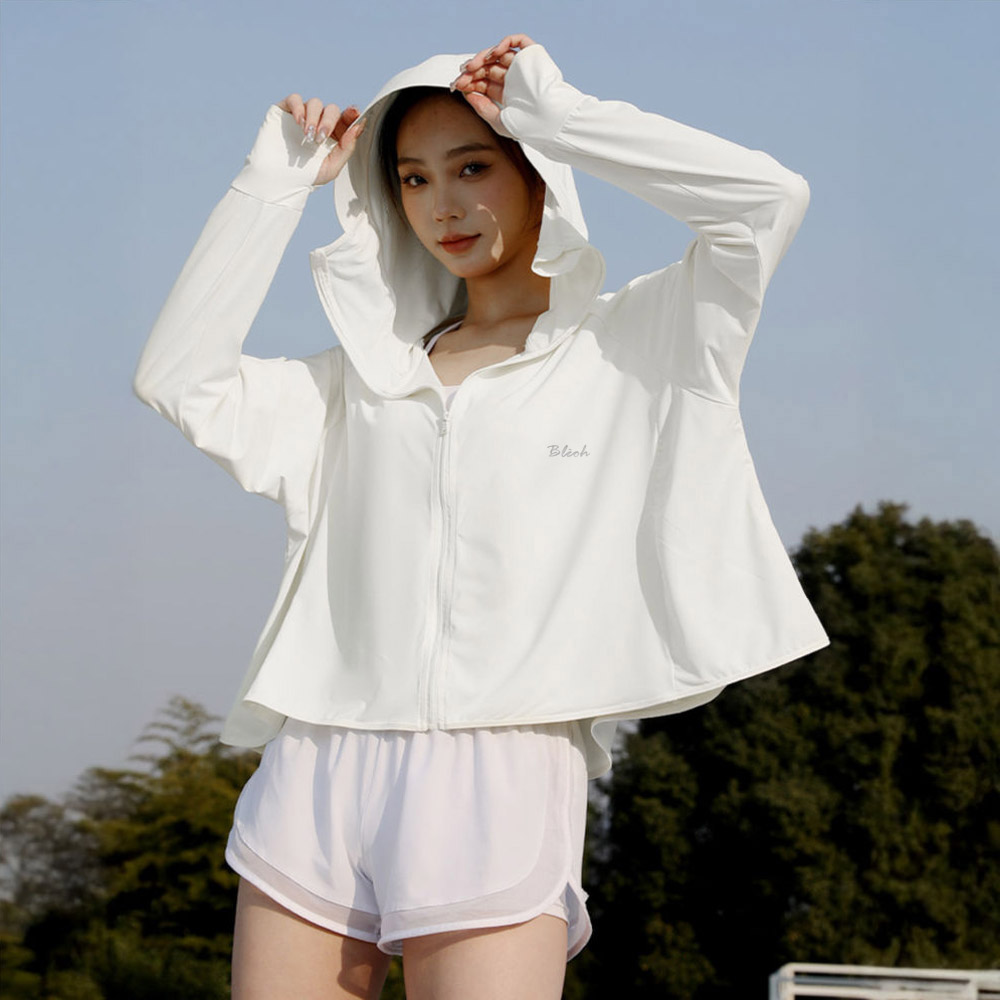 블레오 여성 UV차단 쿨링 후드집업 자외선차단 UPF50+ 래쉬가드 17,900원