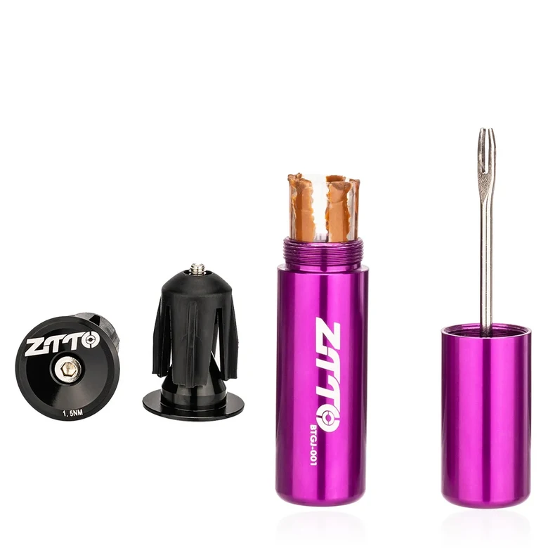 ZTTO MTB 도로 자전거 자전거 튜브리스 타이어 수리 도구 타이어 빠른 수리 키트 펑크 실란트 고무 줄무늬 23,100원