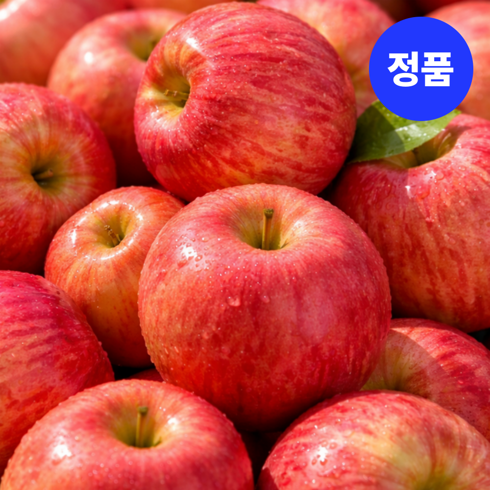 [재구매율1위] 한정수량 산지직송 고당도 청송 부사 사과, 1박스, 10kg (S-M) 46,850원
