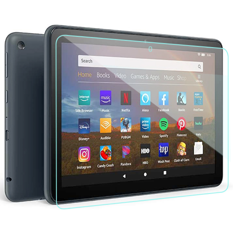 2020년 아마존 킨들 파이어 뉴 Fire HD8 10 액정 강화유리필름 전모델, 1개 2,500원