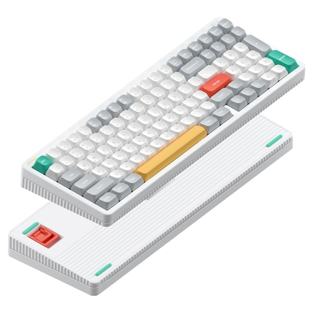누피 한영 각인 유무선 기계식 키보드, 맥스적축, Halo96 V2 IO, 아이오닉 화이트 209,000원