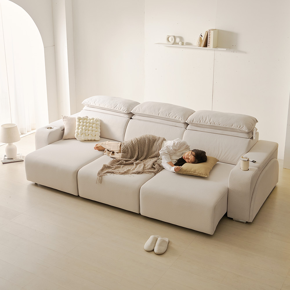 제이픽스 테티스 슬라이딩소파 4인 슬라이드 모션 소파, 4인 일반, 현재가 1,096,130원