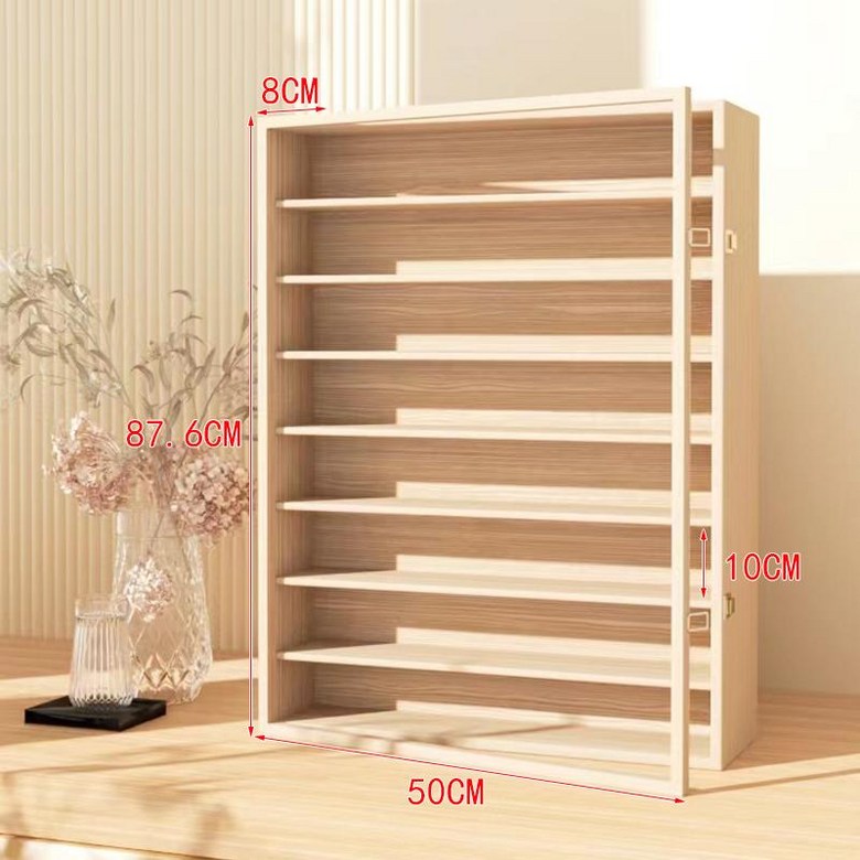 쇼케이스 장식장 미니 명화 보관함 박스모던 디저트 아치 진열장 아크릴 수납장 투명 피규어 카페 힌지 수납 846,600원