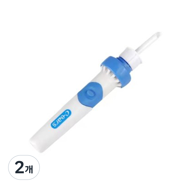 [초특가 할인] 아기 유아 어린이 누구나 쉽게 귀 청소 자동 진동 흡입기 귀이개 귀청소기 귀지제거, 1개입, 2개 9,630원