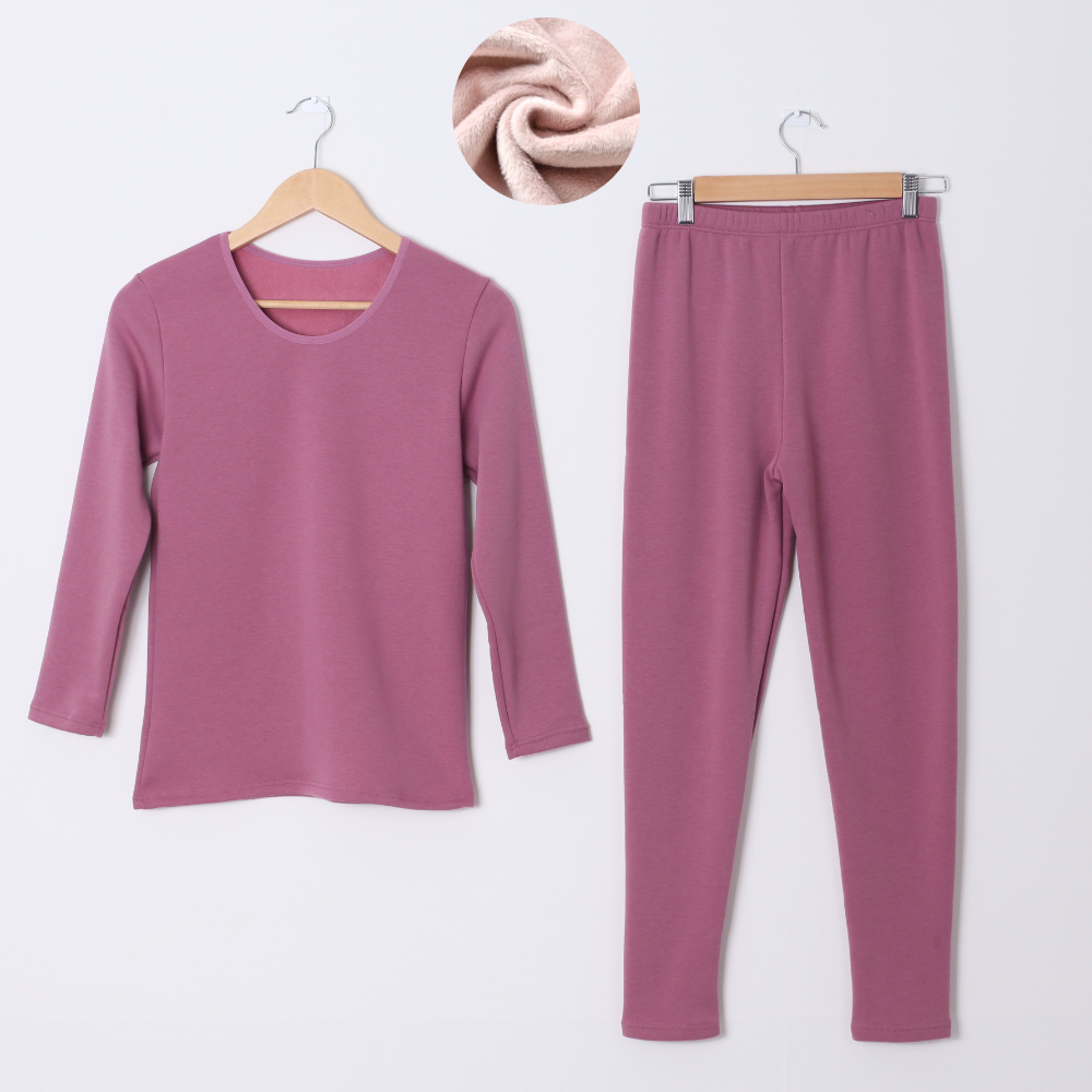 위키란쥬 국산 여성 겨울 융 기모 두꺼운 따듯한 내복 상하세트 28,900원