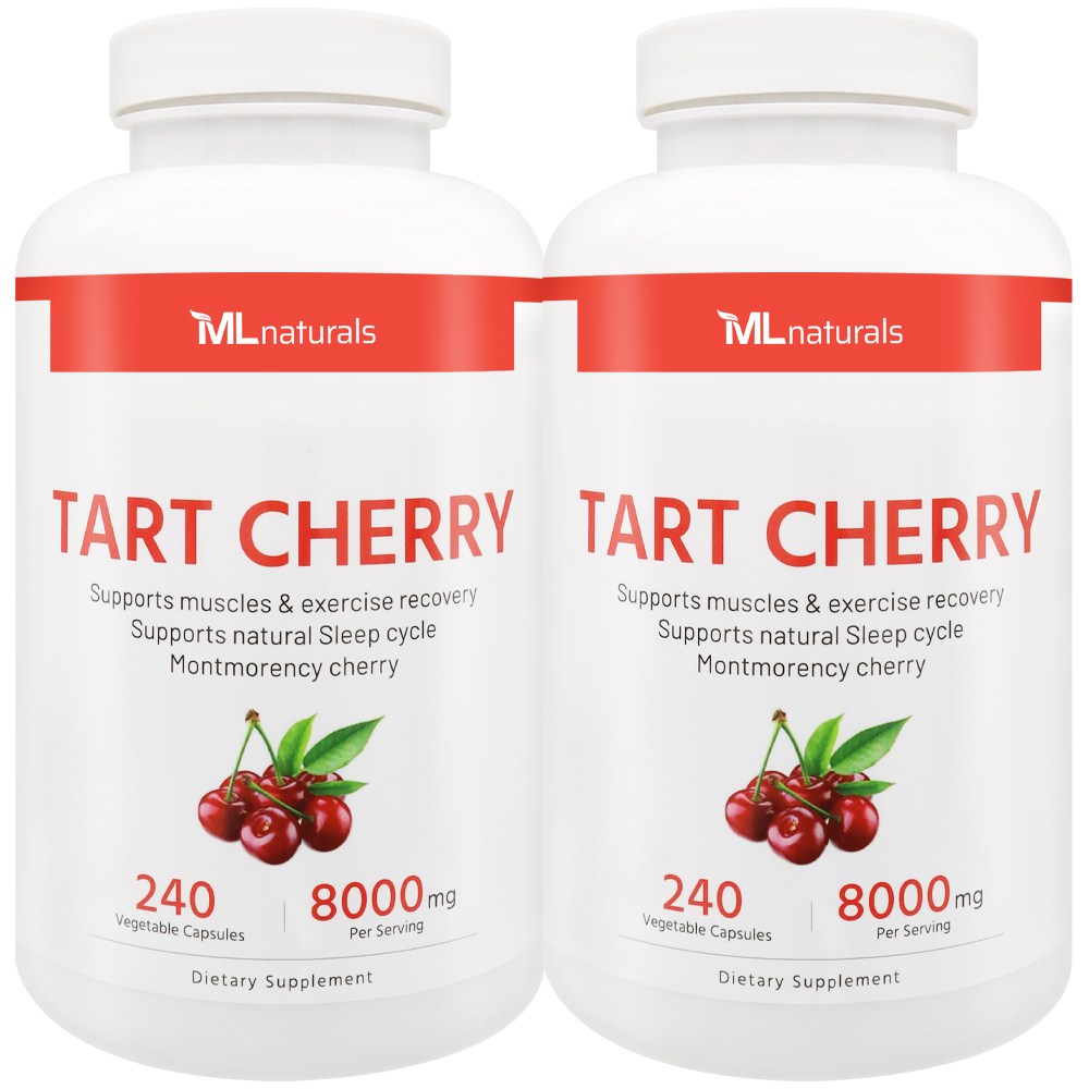 [미국빠른직구] 마이라이프 내추럴스 몽모랑시 타트체리 8000 240정 2병, 240정, 2개 46,900원