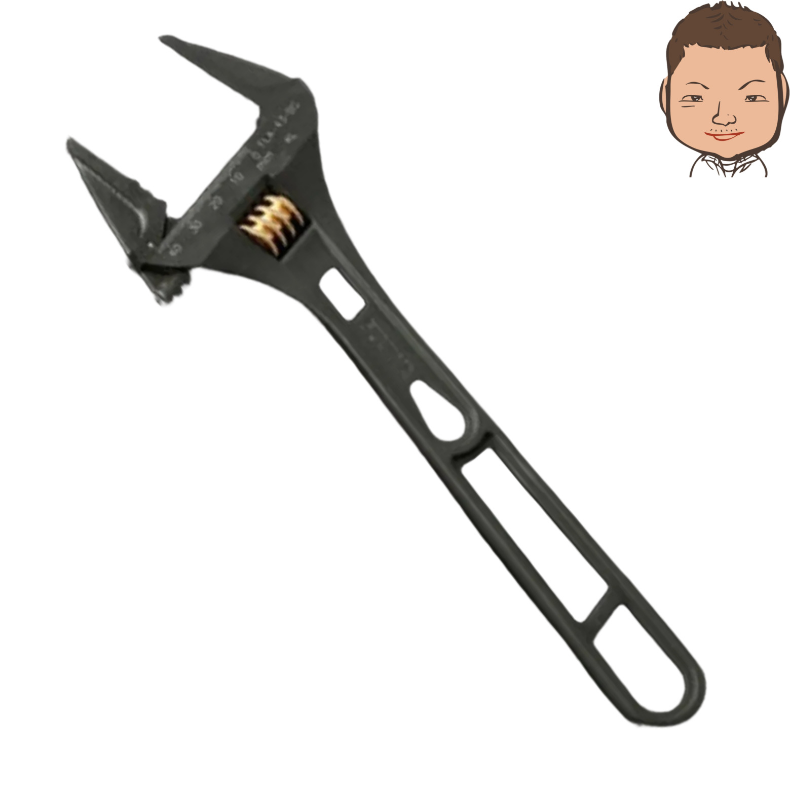 쿠로킨 경량몽키 FLA-43-BG (10인치) 1개 (최대43mm) 37,800원