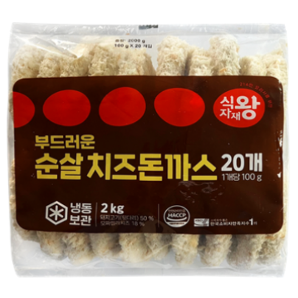 식자재왕 부드러운순살 치즈돈까스 27,500원