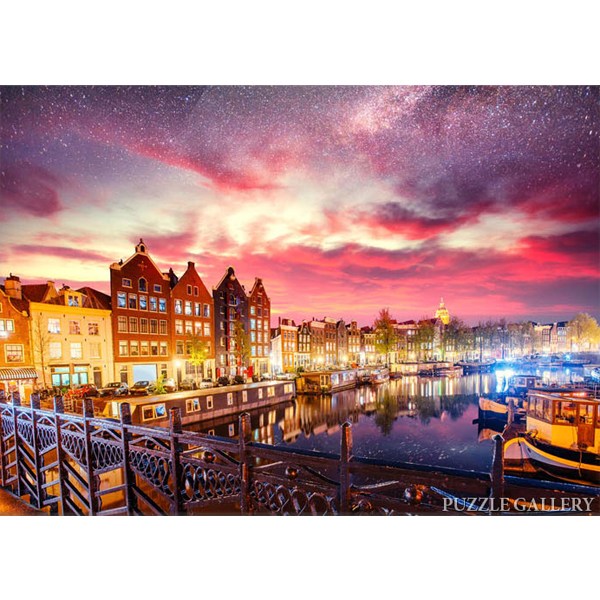 500피스 직소퍼즐 암스테르담의 노을 (액자옵션선택) HP516, 500피스 17,000원